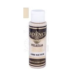 CADENCE Farba akrylowa półmatowa Premium 70ml / 4200 / LEN / KETEN / LINEN